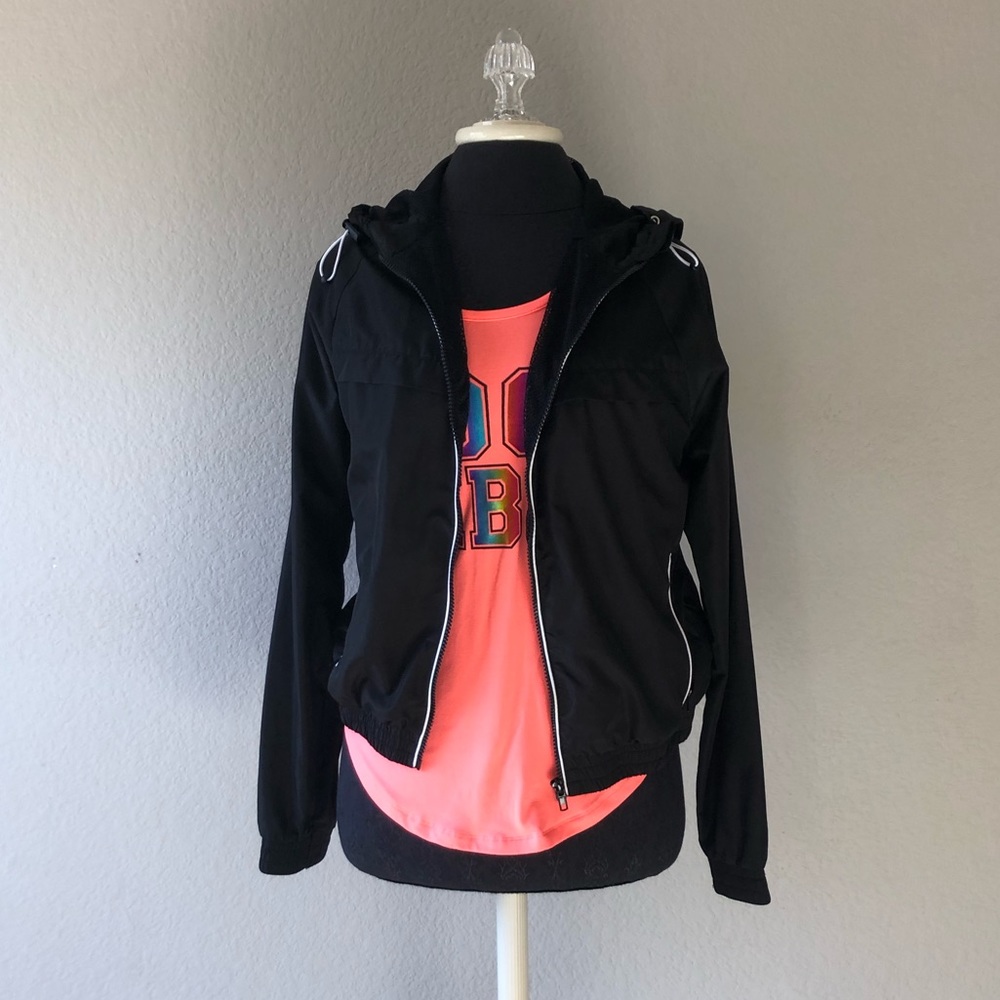 3/$12 Forever 21 Windbreaker Full Zip Jacket XS
